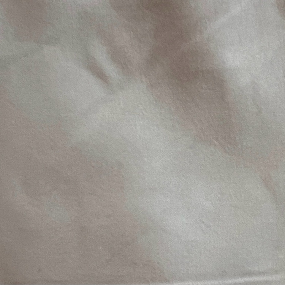 White 2-Piece Solid Flat Top Sheet Set - Picture 5 of 5